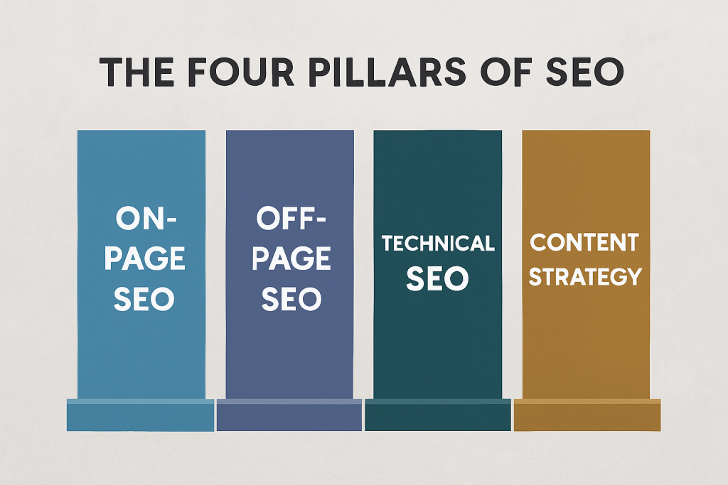 The Four Pillars of SEO