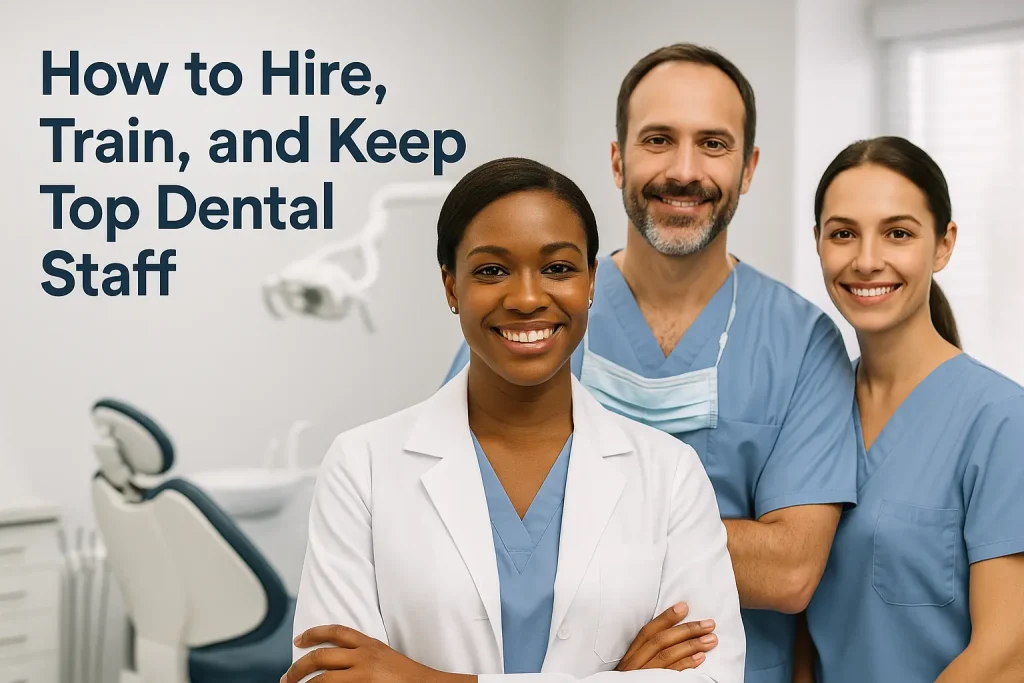 how to hire, train, and keep top dental staff
