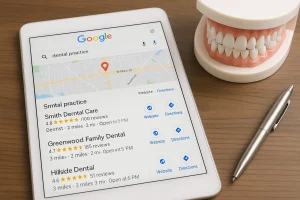 rank your dental practice in the Google Maps Pack