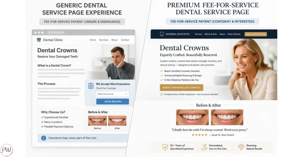 Fee-For Service Dental Service Page
