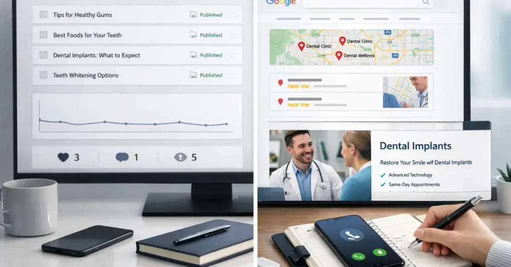 Why Your Dental Blog Isn't Getting Patients